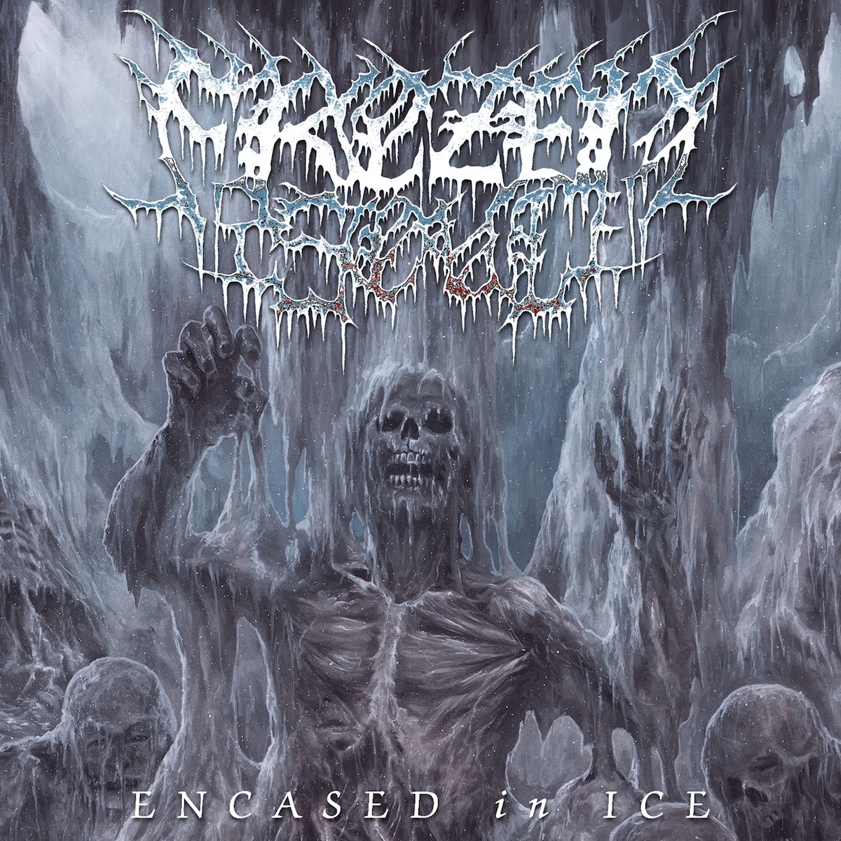 Frozen Soul - Encased In Ice - EP (Re-issue 2021) - Cover _Encased in Ice_ EP