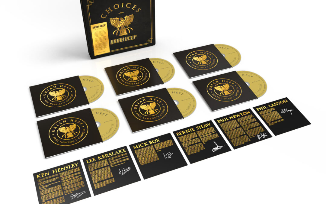 URIAH HEEP – annunciano la nuova raccolta “Choices”