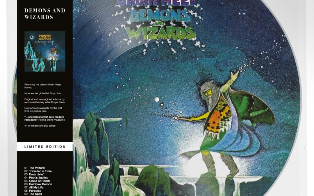 URIAH HEEP – seconda tranche di picture vinyl con “Demons and Wizards” e “The Magician’s Birthday”